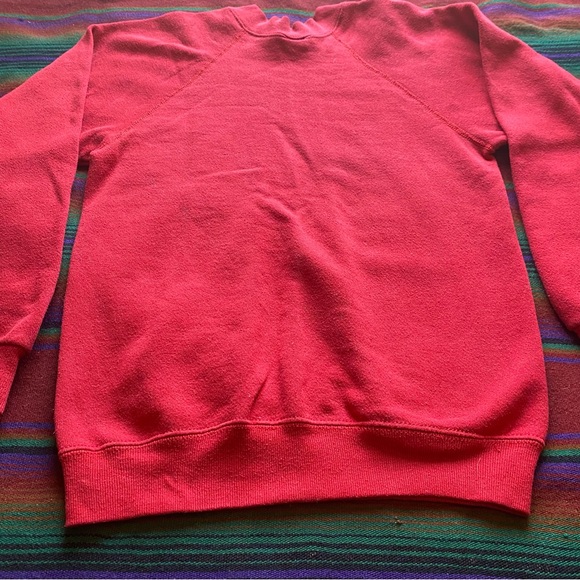 VTG 84’ San Diego Tultex Crewneck Pullover Sweater! Red & White. Size 14/16. USA - Picture 11 of 13